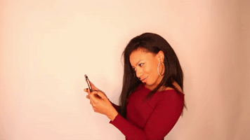 bae texting GIF by Shalita Grant