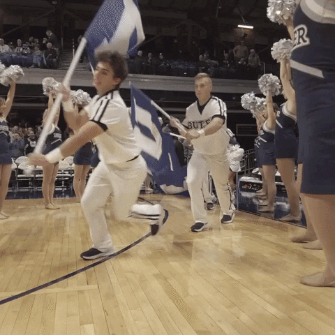 Happy On My Way GIF by Butler University