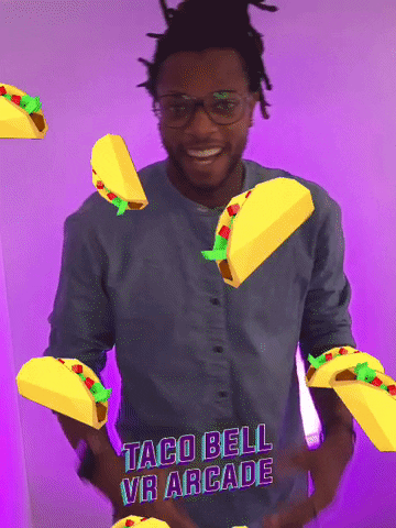 vrarcade GIF by Taco Bell VR Arcade