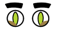 Face Slither Sticker by ShowtheMonster