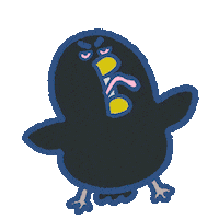 Mocking Spotted Dove Sticker by SOWINGHONG