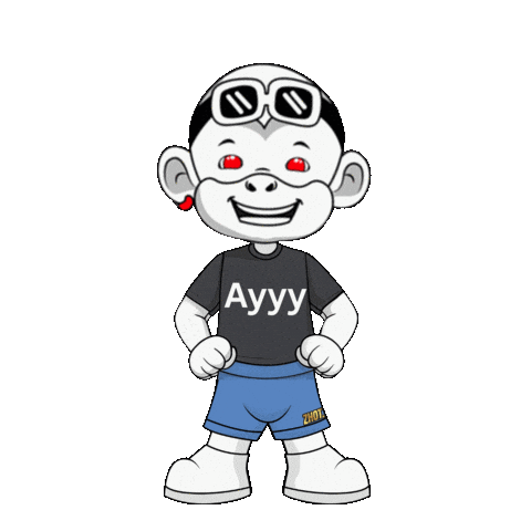 Animated Gif Teehee Sticker by Zhot