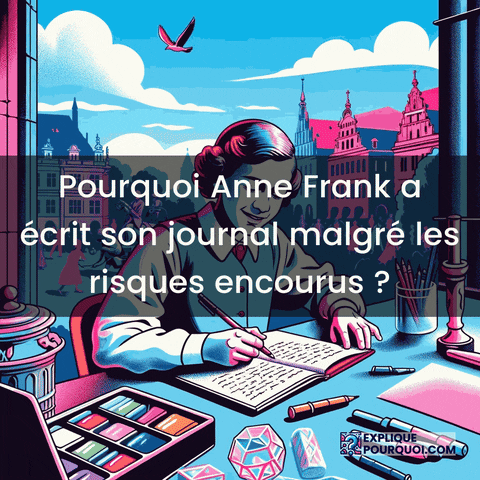 Anne Frank Journal Intime GIF by ExpliquePourquoi.com