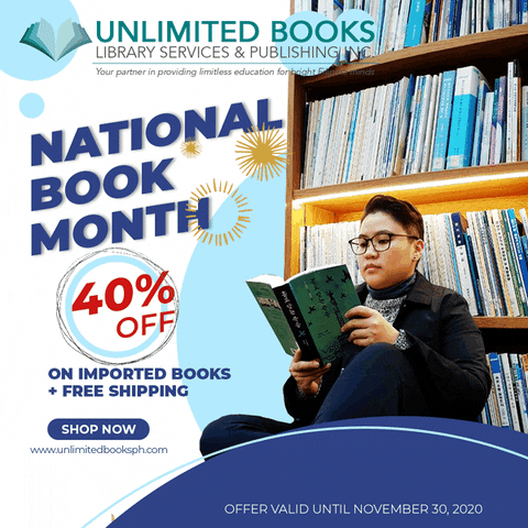 UnlimitedBooksPH giphyupload national book month unlimited books GIF