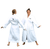 Sauna Happy Dance Sticker by Welvaere