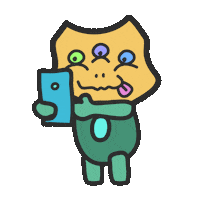 Space Planet Sticker by Kozmo