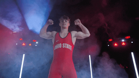 Ohio State Wrestling GIF by Ohio State Athletics