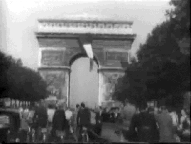 usnationalarchives giphyupload celebration vintage paris GIF