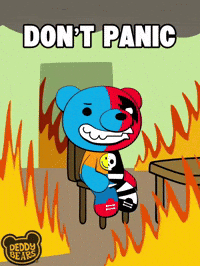 Awkward Fire GIF by DeddyBears