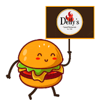 DellysRestaurant food restaurant crete heraklion Sticker
