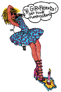 Breast Cancer Awareness Sticker by betseyjohnson