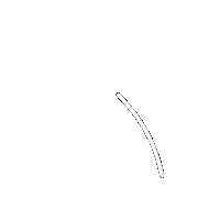 sarucatepes swipe up thank you stars arrow Sticker