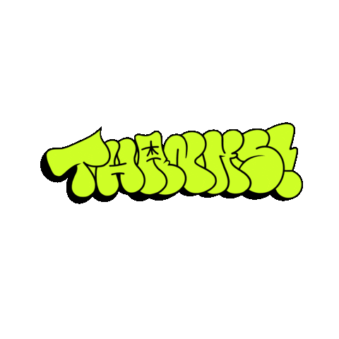 Art Thanks Sticker