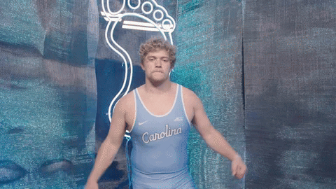 North Carolina Wrestling GIF by UNC Tar Heels