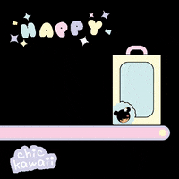 chickawaii happy kawaii friends happy birthday GIF