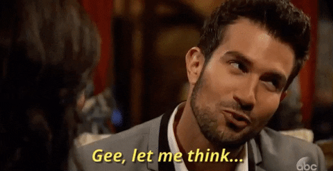 let me think abc GIF by The Bachelorette