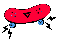 g-rides sport skateboard freestyle rides Sticker