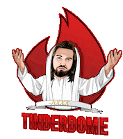 Party Jesus Sticker by JiXXX