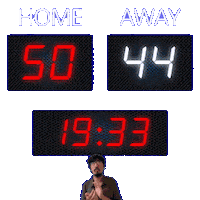 44 Away Sticker