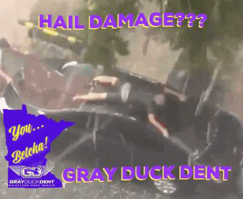 Hail Damage GIF by GrayDuckDent