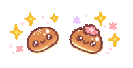 Yukachofu character bread かわいい twinkle Sticker