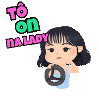 ladydriver pink motorista lady driver ladydriver Sticker