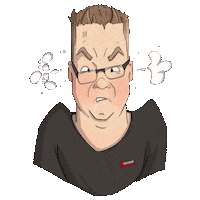 Angry Maks Sticker