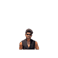 charmingabhi__ abhishek kumar aeby born to shine black outfit aeby stciker Sticker