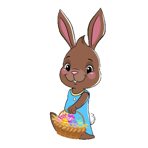 Easter Bunny Spring Sticker by Canticos World