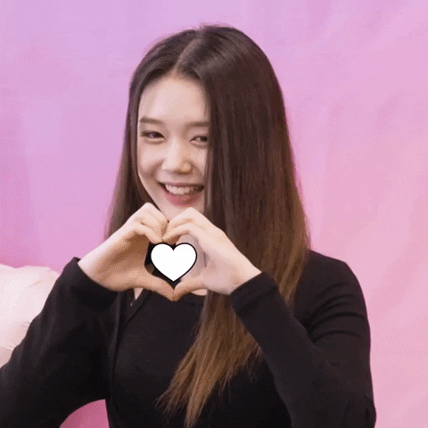 K-Pop Heart GIF