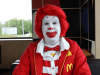 ronald mcdonald fun GIF by McDonald's CZ/SK