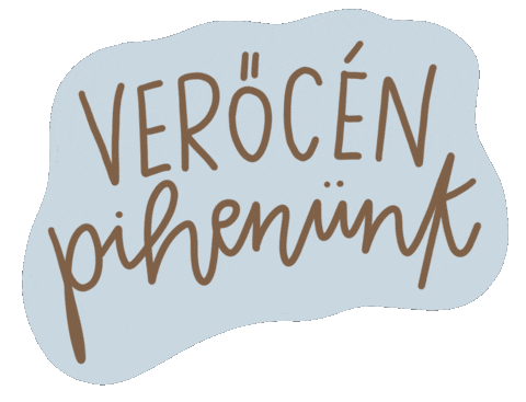 Utazas Pihenes Sticker by AG!