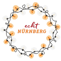 Nurnberg Gluhwein Sticker by echt Nürnberg