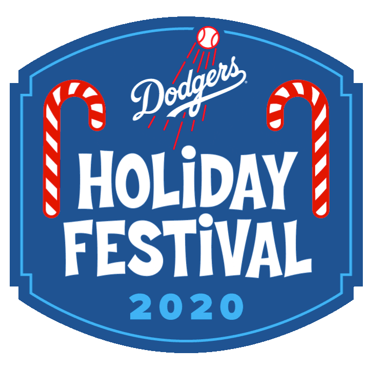 Los Angeles Holiday Sticker by MLB