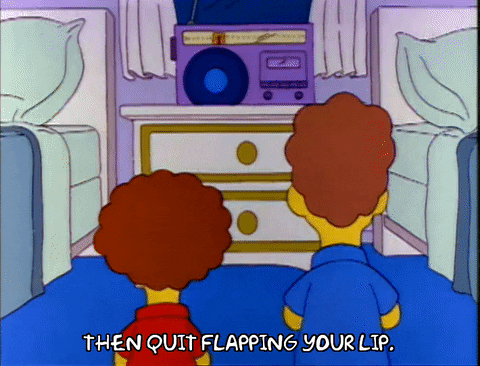 Flapping Season 3 GIF by The Simpsons