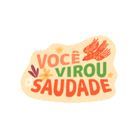 Moradaessencial amor saudade despedida morada Sticker