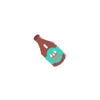 josecaart drink beer barbarian cervezaartesanal Sticker