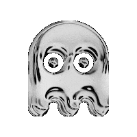 Pac Man Ghost 3D Sticker
