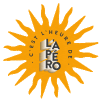 papierandco summer time apero apéro time cest lheure de lapéro Sticker