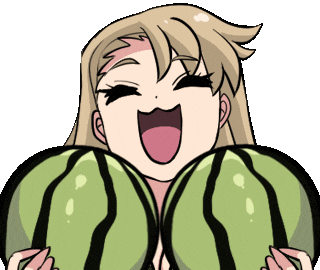 Water Melon Summer Sticker by Jin