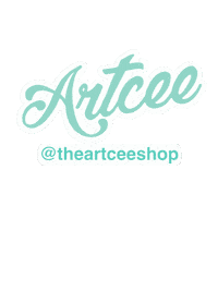 theartceeshop pink teal pins theartceeshop Sticker