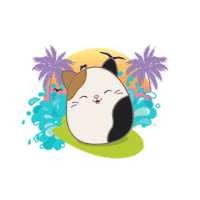 Summer Surfing Sticker by Squishmallows