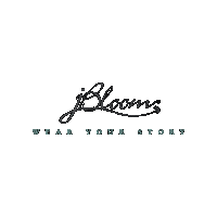 jbloomdesigns fashion logo jewelry jb Sticker