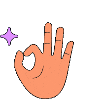 Hand Yes Sticker by Holic Nation
