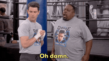 Max Greenfield Reaction GIF by CBS