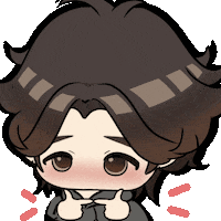 Blush Blushing Sticker