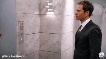 confused eric mccormack GIF by Will & Grace