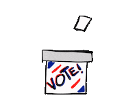 dontsayrat vote politics election voting Sticker
