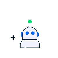 Robot Hello Sticker by Wayra