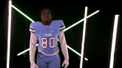 College Sports Football GIF by GreenWave